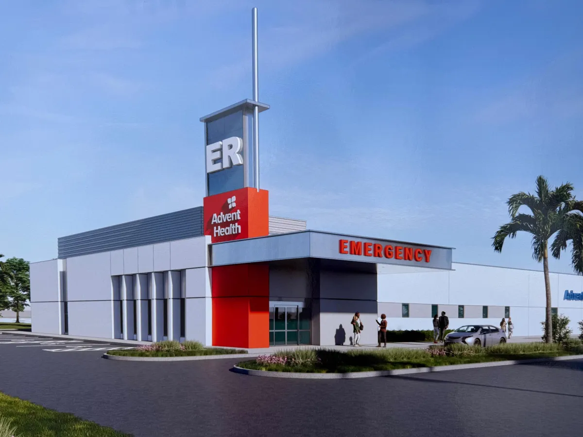AdventHealth State Road 207 ER Rendering