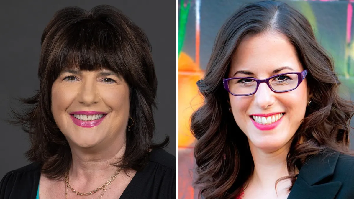 Karen Keene and Dr. Karen Corbin headshots