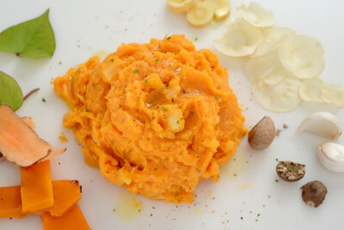Sweet Potato, Sweet Parsnip Mash