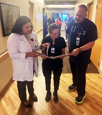 AdventHealth Waterman orthopedic surgery unit team members