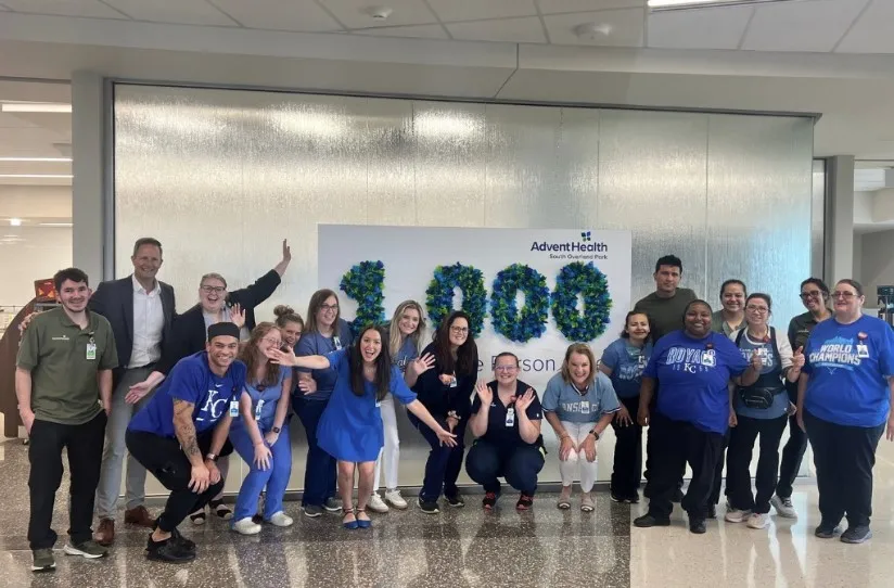 AdventHealth South Overland Park celebrates 1,000 days open.