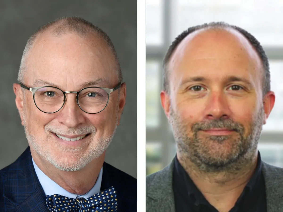 Side by side headshots of Steve Smith and Kirk Erickson