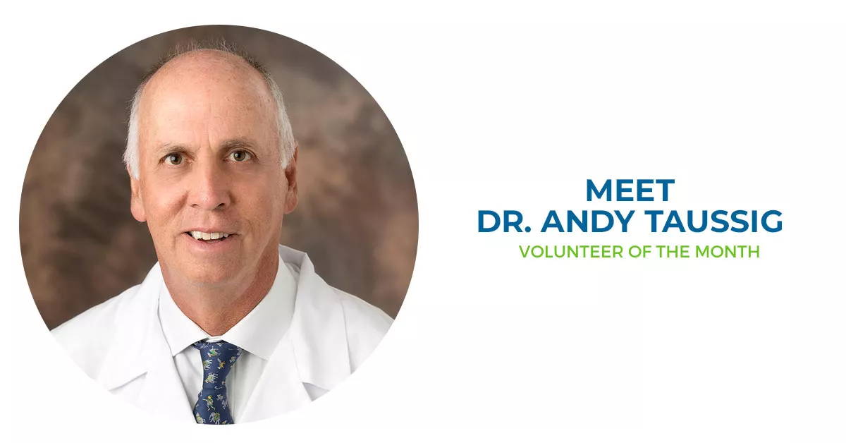 A PHOTO OF Dr. Andy Taussig 