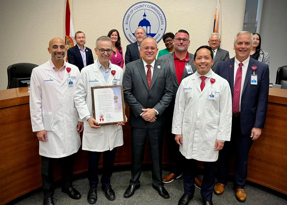 Wear Red Day Proclamation in Hillsborough County