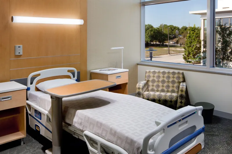 Clinical Research Unit Room for Research Participants