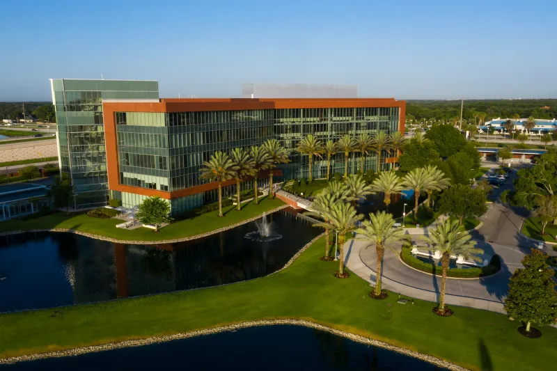 AdventHealth Headquarters building on the AdventHealth Corporate campus.