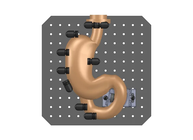 Graphic of CAD Setup