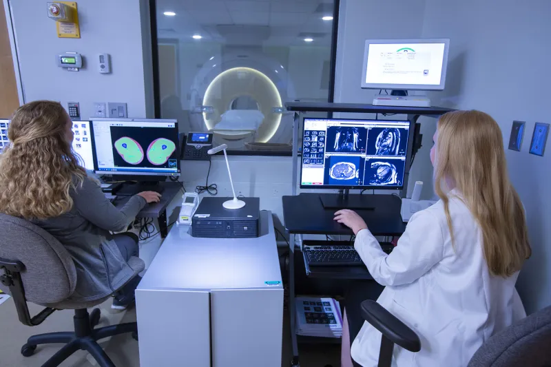 Imaging Core Team Examines Research Participant Imagery