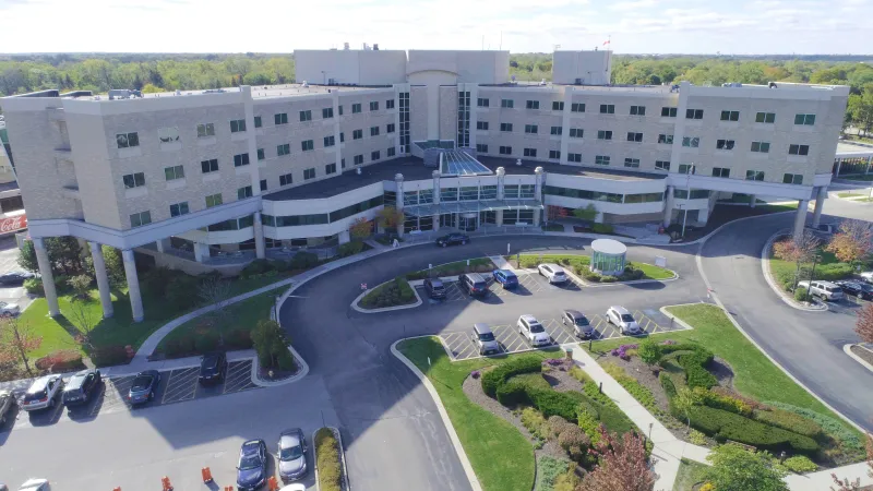 Aerial photo of AdventHealth La Grange