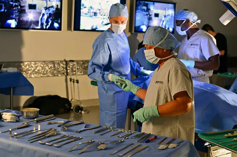 Nicholson Center Operating Room.