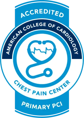 American College of Cardiology Chest Pain Center Accredited Badge