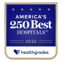 Healthgrades America's 250 Best Hospitals for 2024.